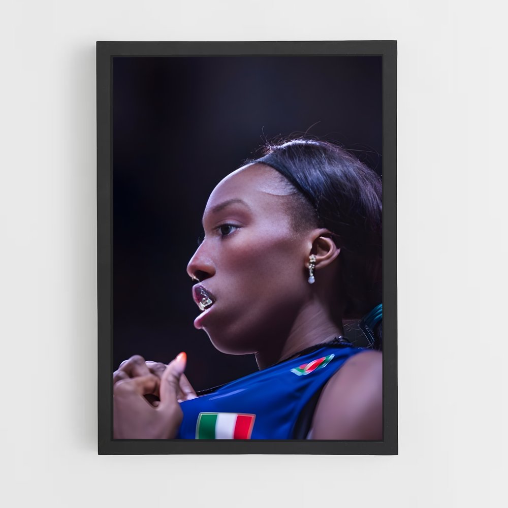 Poster Paola egonu points – affiche Volleyball (vue 2)